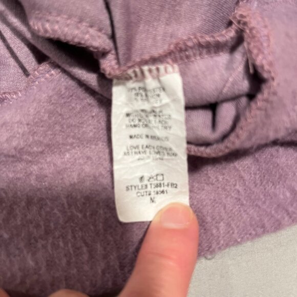 Reborn J Purple Sweatshirt Size S - Picture 3 of 6